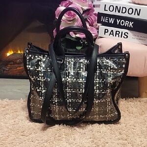 Stylish Black and White Women's Bag